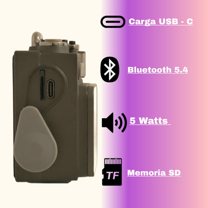 Altavoz Bluetooth con Pantalla Táctil